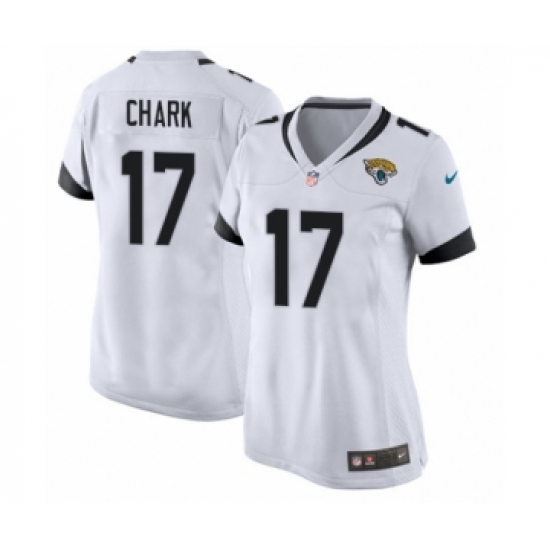Women's Nike Jacksonville Jaguars #17 DJ Chark Game White NFL Jersey - Ujersey