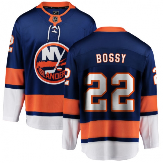 Youth New York Islanders #22 Mike Bossy Fanatics Branded Royal Blue Home Breakaway NHL Jersey - Ujersey