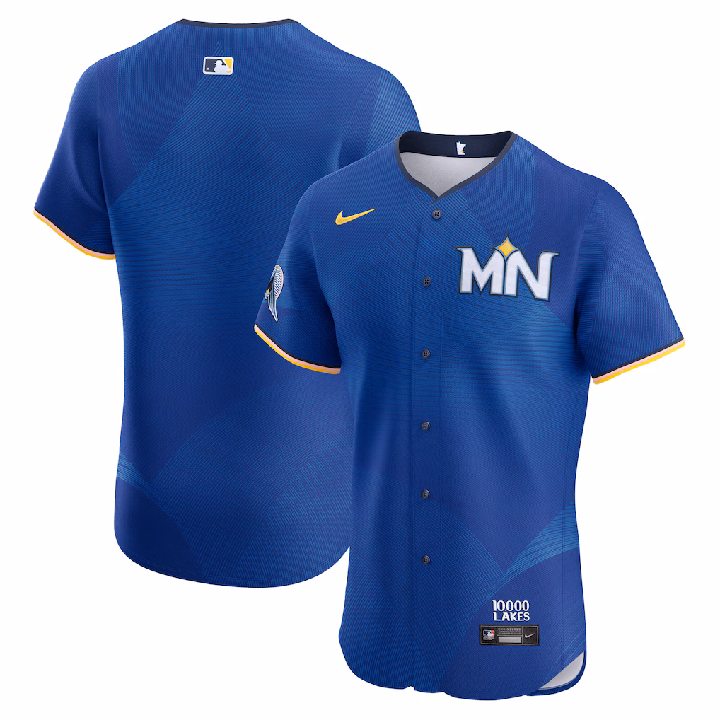 Men's Minnesota Twins Nike Royal City Connect  Elite Jersey - Ujersey