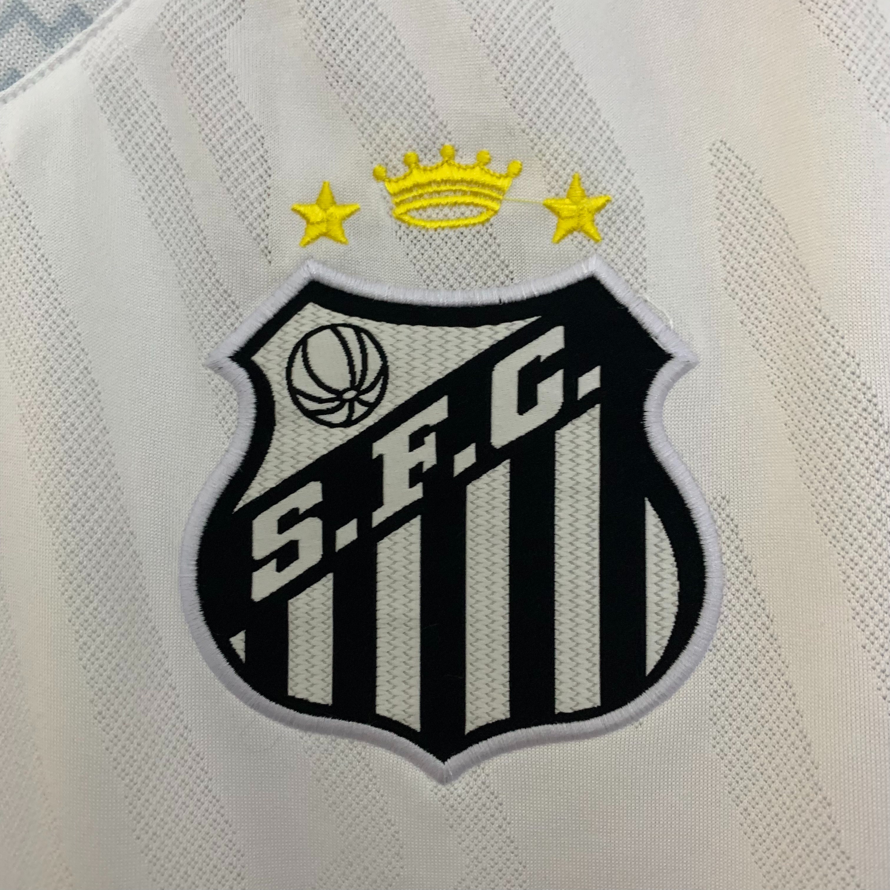 Santos FC Soccer Jersey Home Custom Shirt 2025 - ujerseystore