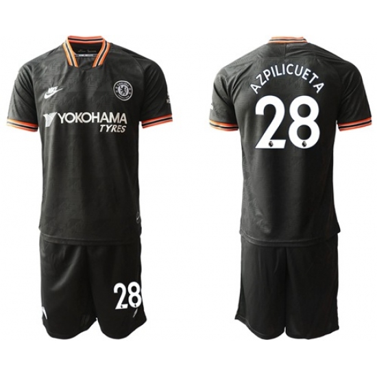 Chelsea #28 Azpilicueta Third Soccer Club Jersey