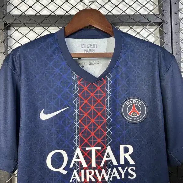 PSG Soccer Jersey Home Custom Shirt 2025/26 - ujerseystore