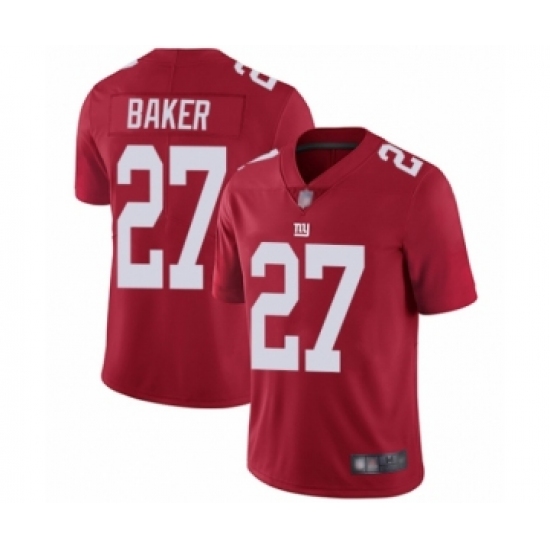 Youth New York Giants #27 Deandre Baker Red Alternate Vapor Untouchable Limited Player Football Jersey - Ujersey