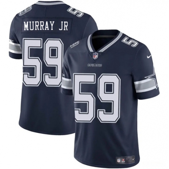 Men's Dallas Cowboys #59 Kenneth Murray Jr. Navy 2025 Vapor Untouchable Limited Football Stitched Jersey - Ujersey