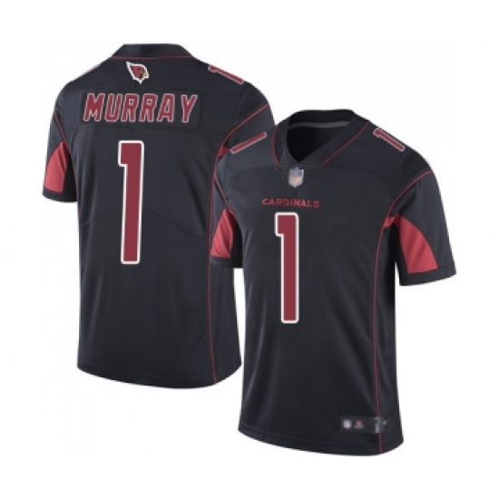 Youth Arizona Cardinals #1 Kyler Murray Limited Black Rush Vapor Untouchable Football Jersey - Ujersey