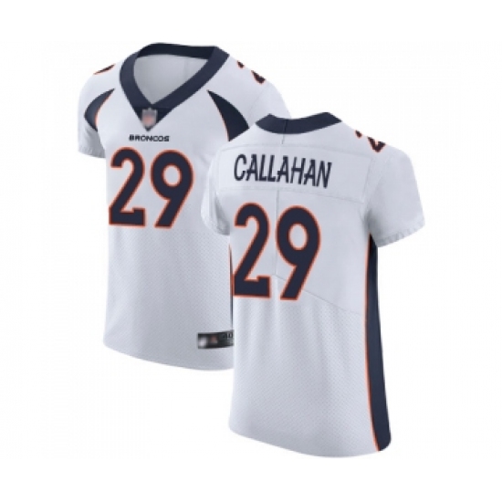 Men's Denver Broncos #29 Bryce Callahan White Vapor Untouchable Elite Player Football Jersey - Ujersey