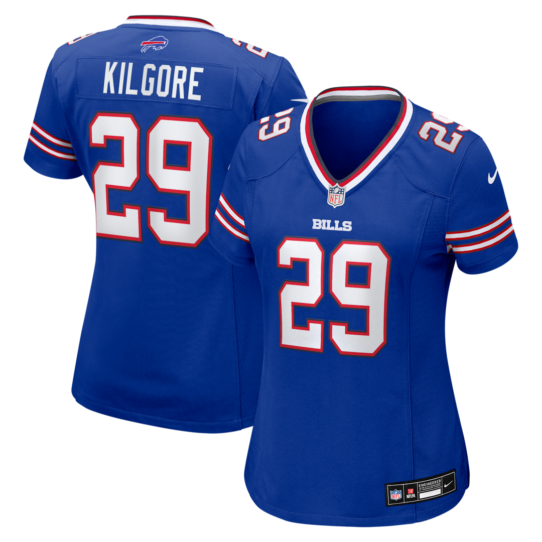 Women's Buffalo Bills Jalon Kilgore Nike Royal Team Game Jersey - U-jersey