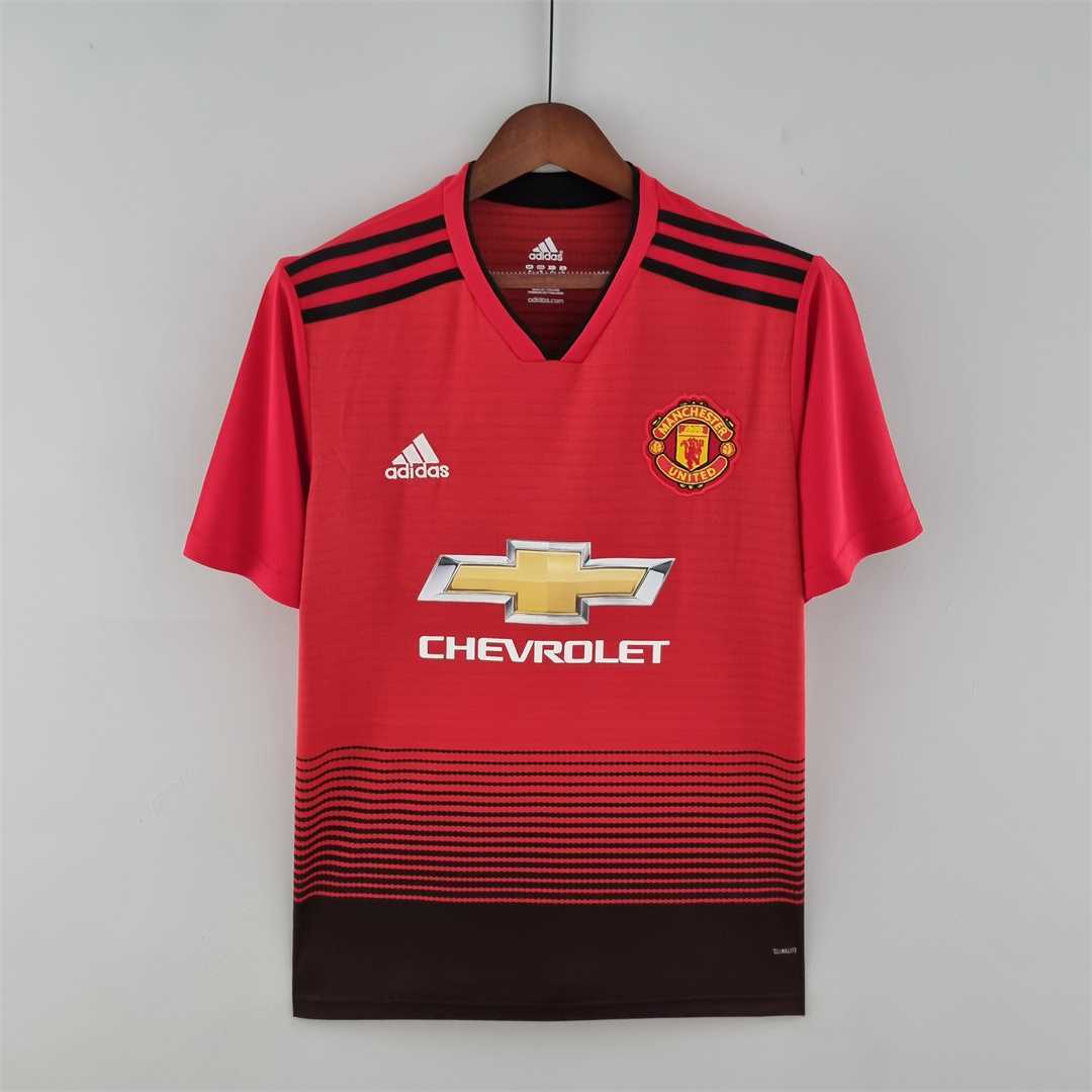 Manchester United Retro Home Football Jersey Shirt 2018/19 - U-jersey