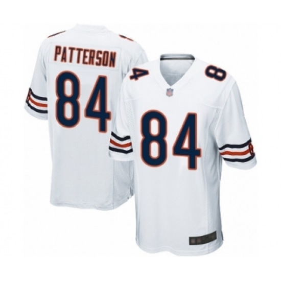 Men's Chicago Bears #84 Cordarrelle Patterson Game White Football Jersey - Ujersey