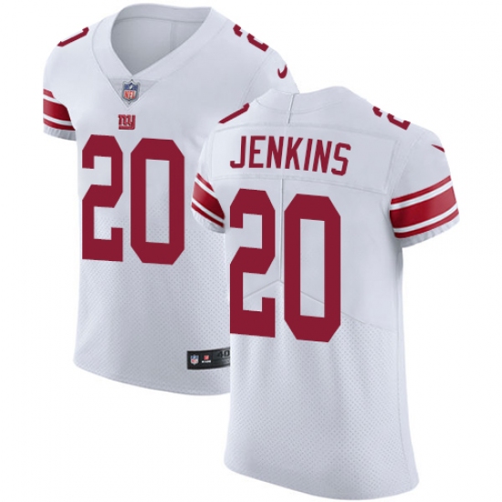 Men's Nike New York Giants #20 Janoris Jenkins White Vapor Untouchable Elite Player NFL Jersey - Ujersey