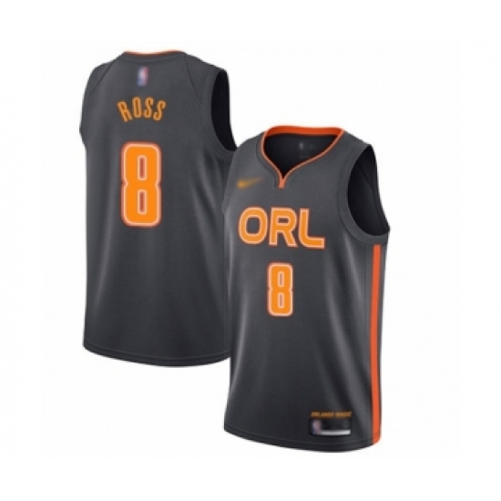Women's Orlando Magic #8 Terrence Ross Swingman Charcoal Basketball Jersey - 2019 20 City Edition