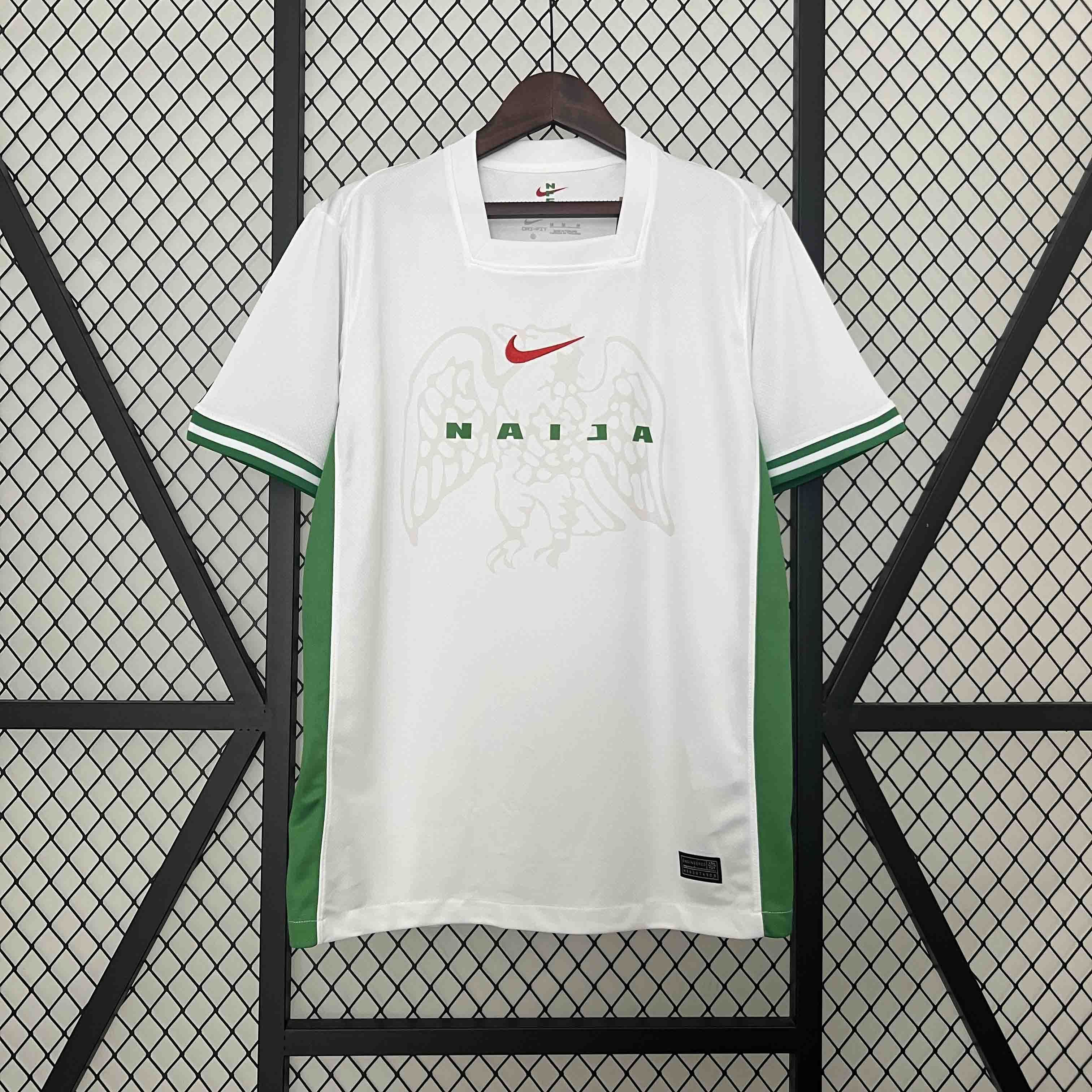 Nigeria Soccer Jersey Home Custom Shirt 2024 - ujerseystore