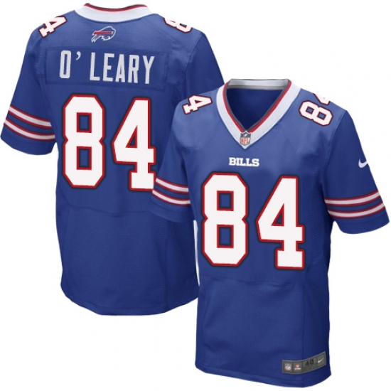 Men's Nike Buffalo Bills #84 Nick O'Leary Elite Royal Blue Team Color NFL Jersey - Ujersey