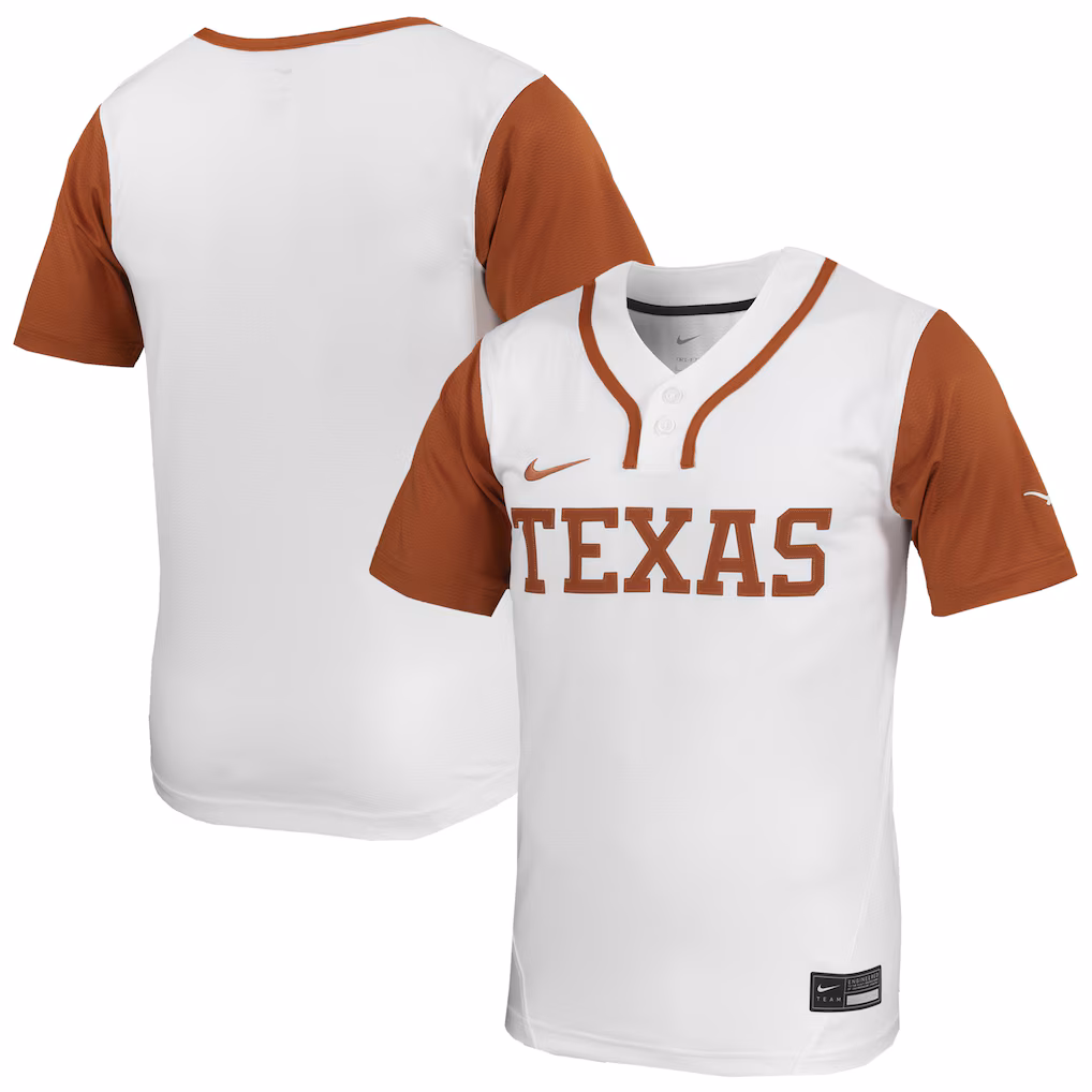 Unisex Nike White Texas Longhorns Limited Softball Jersey