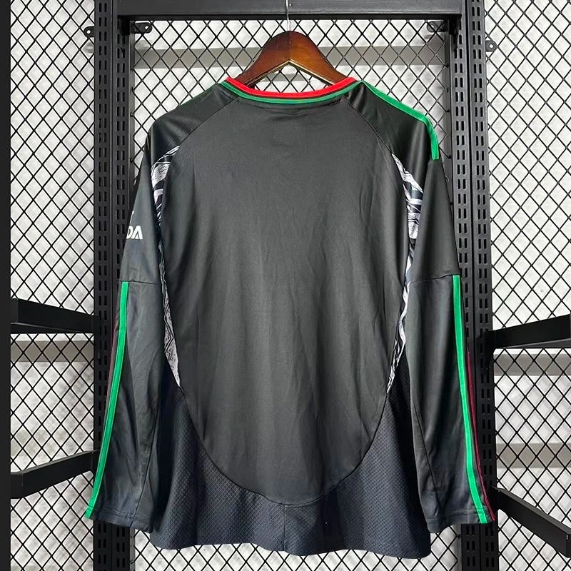 Arsenal Soccer Jersey Away Custom Long Sleeve Shirt 2024/25 - ujerseystore