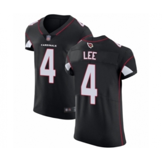 Men's Arizona Cardinals #4 Andy Lee Black Alternate Vapor Untouchable Elite Player Football Jersey - Ujersey