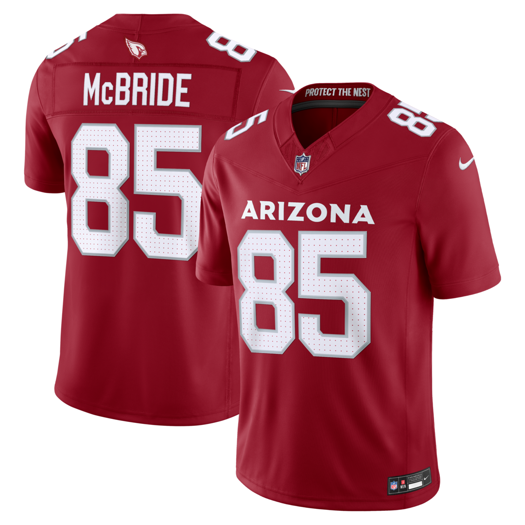 Men's Arizona Cardinals Trey McBride Nike Cardinal Team Vapor F.U.S.E. Stitched Limited Jersey