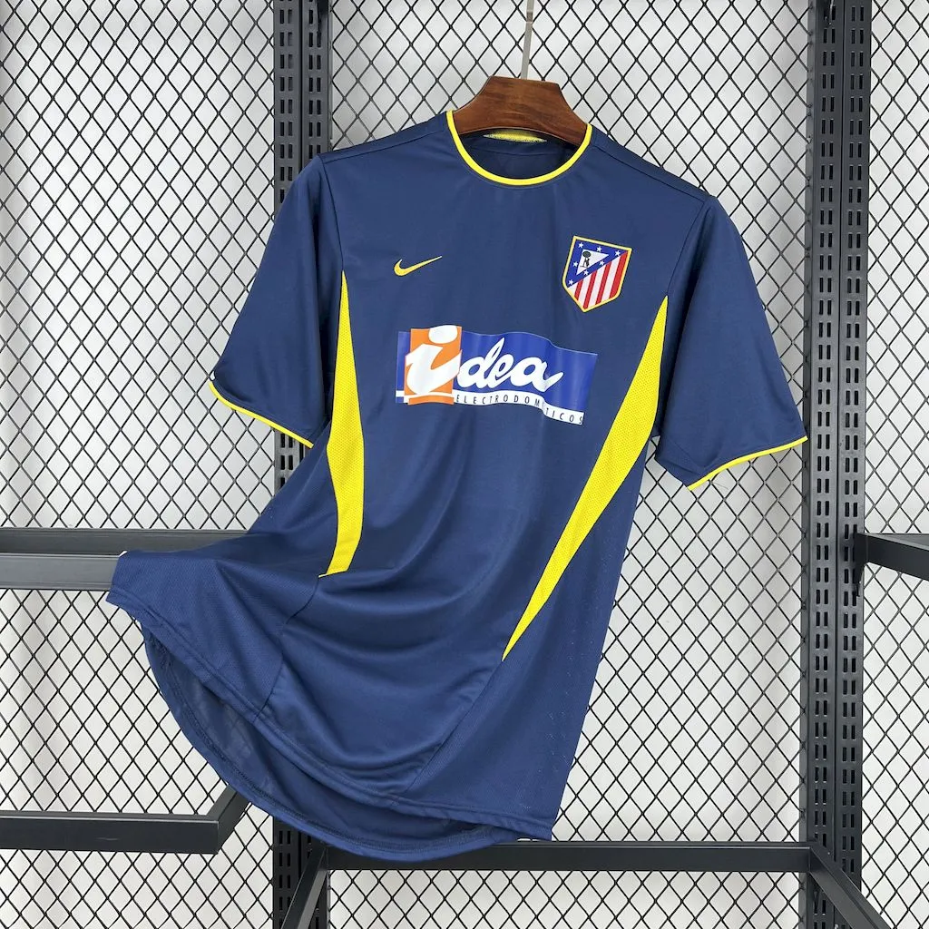 Atletico Madrid Retro Soccer Jersey Away Shirt 2002-03 - U-jersey