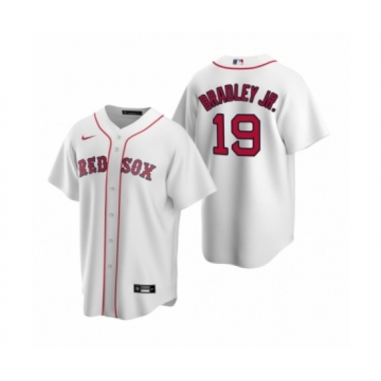 Men's Boston Red Sox #19 Jackie Bradley Jr. Nike White Replica Home Jersey - Ujersey