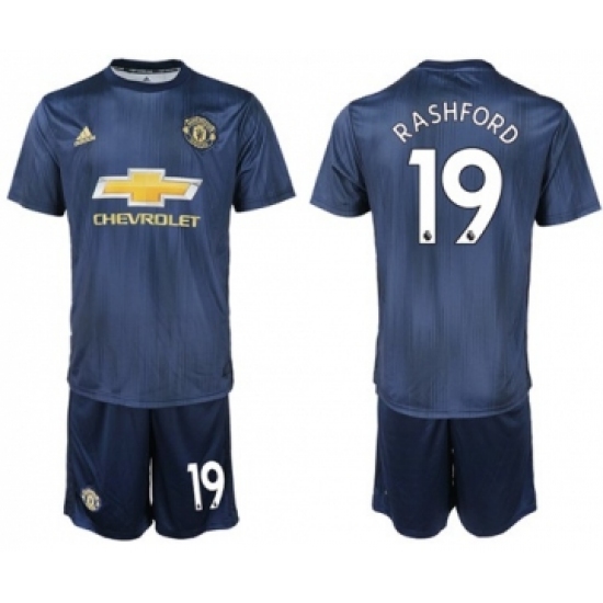 Manchester United #19 Rashford Third Soccer Club Jersey
