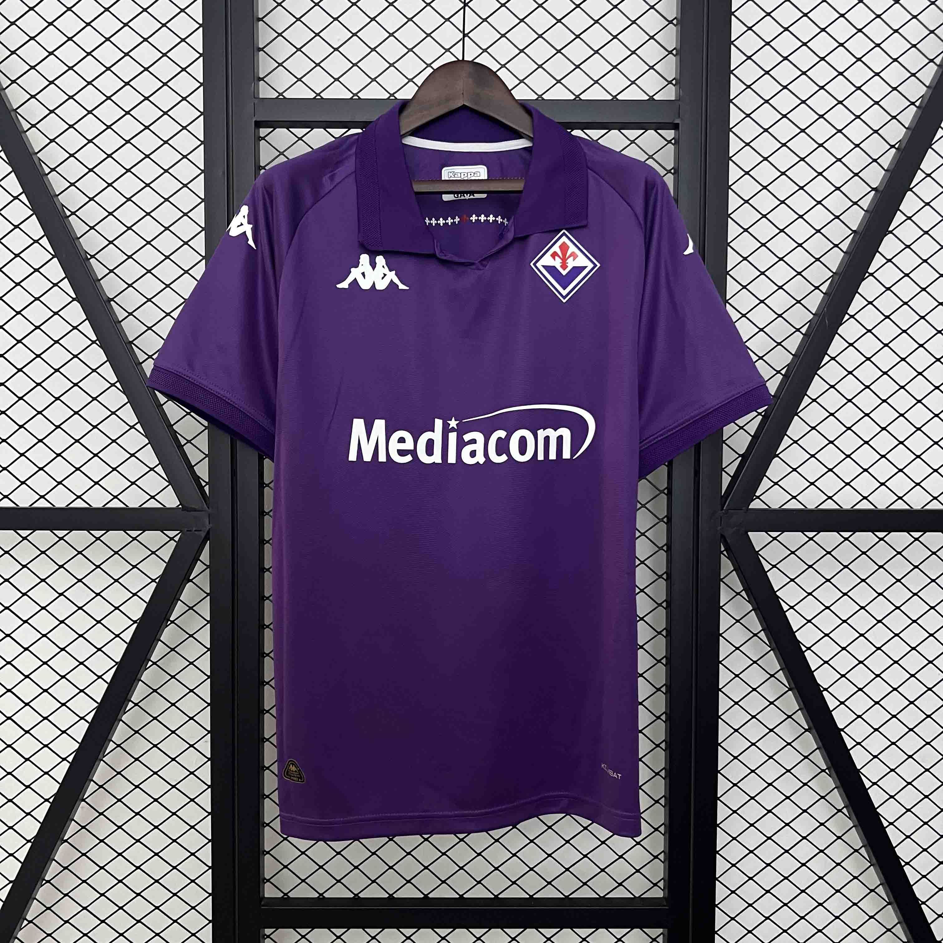 Fiorentina Soccer Jersey Home Custom Shirt 2024/25 - ujerseystore
