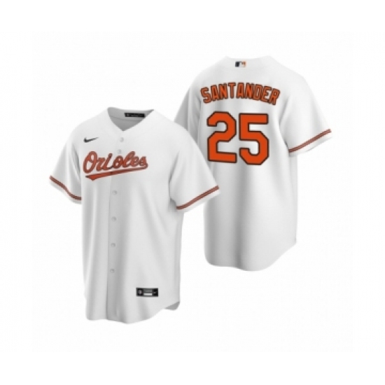 Women's Baltimore Orioles #25 Anthony Santander Nike White 2020 Replica Home Jersey - Ujersey