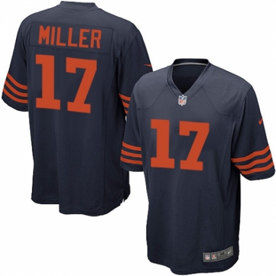 Men's Nike Chicago Bears #17 Anthony Miller Game Navy Blue Alternate NFL Jersey - Ujersey
