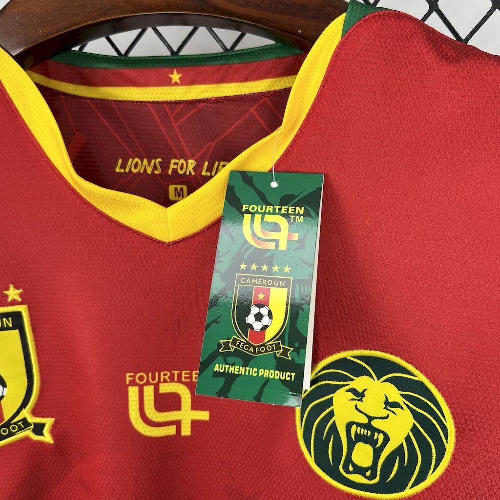 Cameroon Soccer Jersey Away Custom Shirt 2025 - ujerseystore