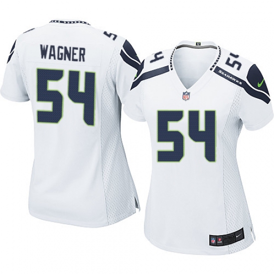 Women's Nike Seattle Seahawks #54 Bobby Wagner Game White NFL Jersey - Ujersey
