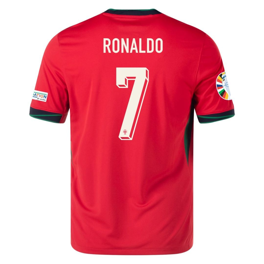 Ronaldo #7 Portugal Soccer Jersey Home Shirt EURO 2024 - U-jersey