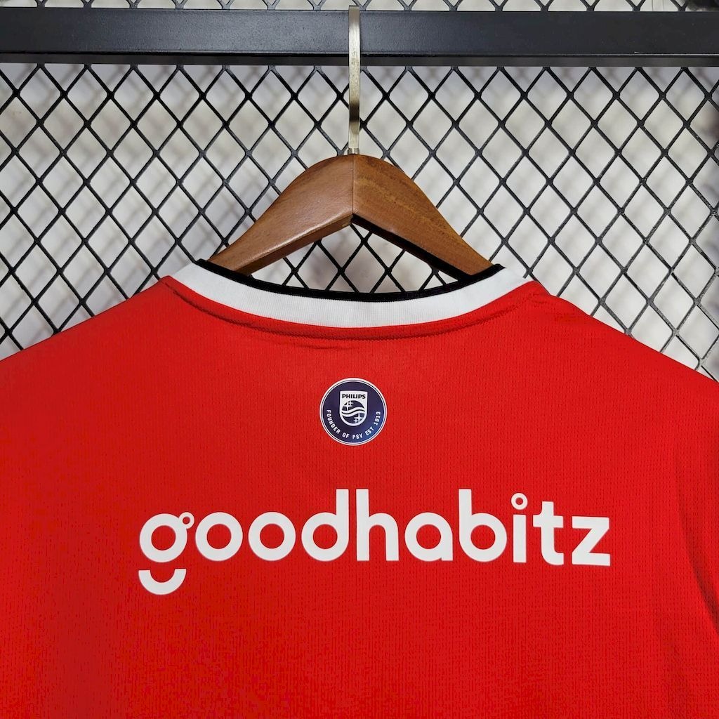 PSV Eindhoven Football Jersey Home Custom Shirt 2024/25 - ujerseystore