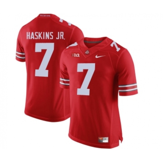 Ohio State Buckeyes 7 Dwayne Haskins Red College Football Jersey - Ujersey