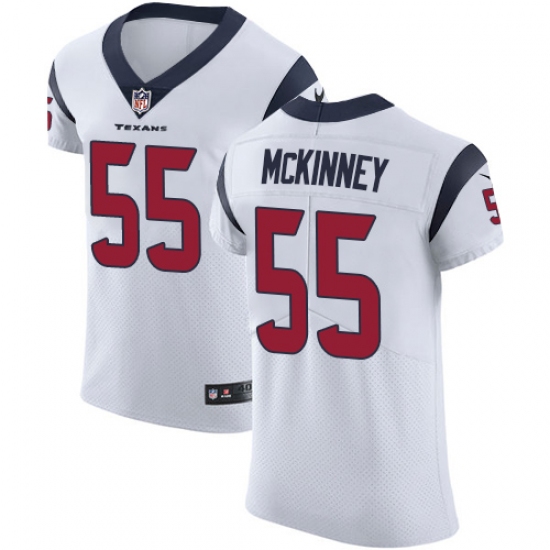 Men's Nike Houston Texans #55 Benardrick McKinney White Vapor Untouchable Elite Player NFL Jersey - Ujersey