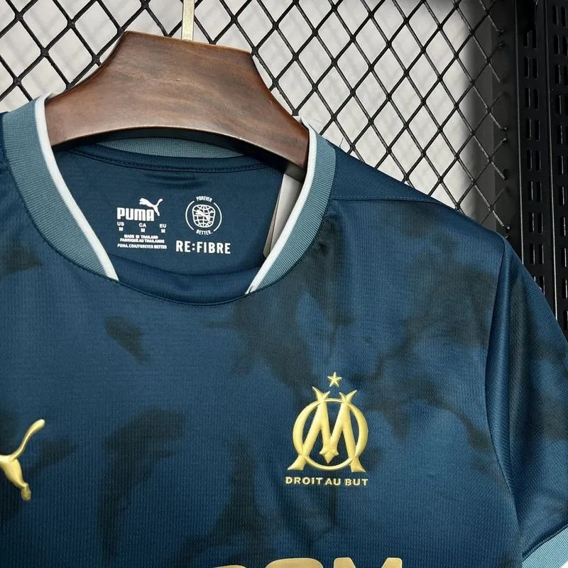 Marseille Soccer Jersey Away Custom Shirt 2024/25 - ujerseystore