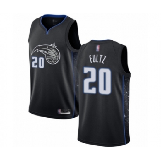 Women's Orlando Magic #20 Markelle Fultz Swingman Black Basketball Jersey - City Edition - Ujersey