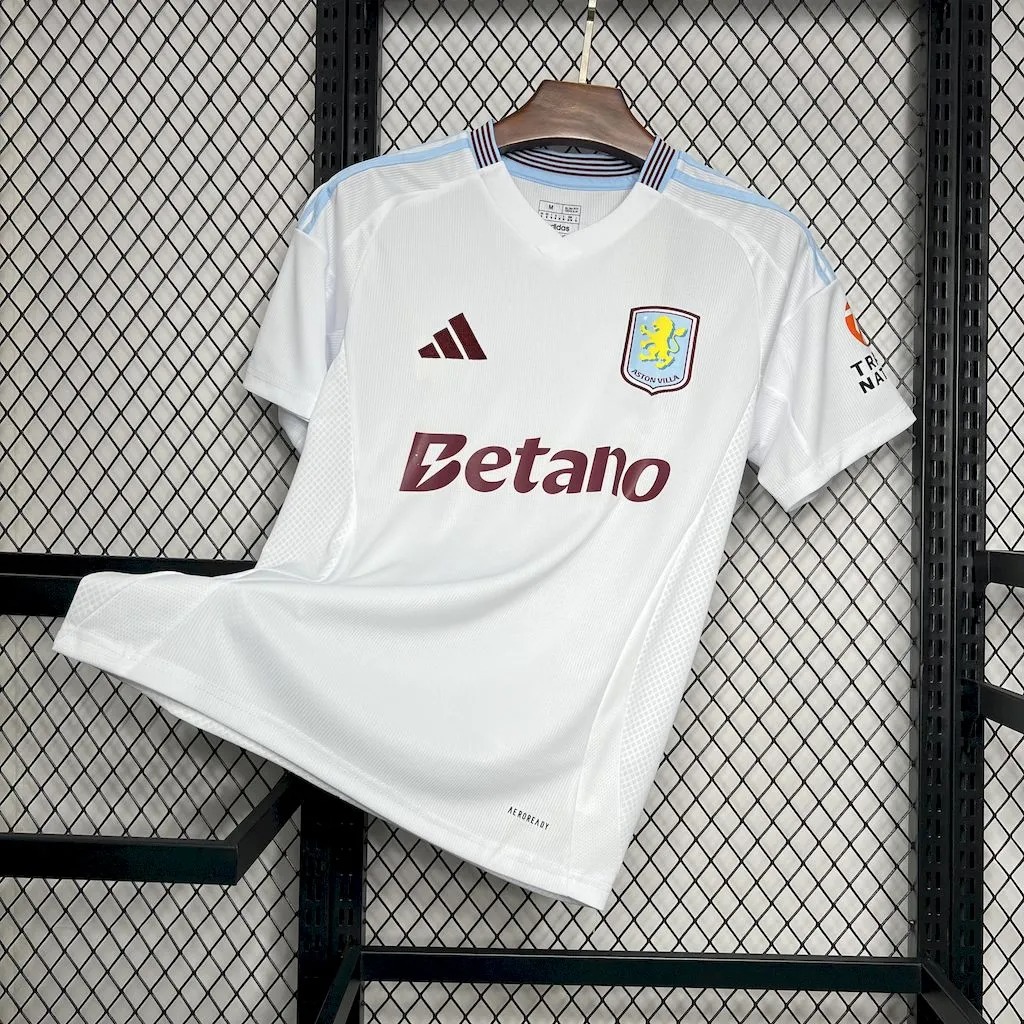 Aston Villa Football Jersey Away Custom Shirt 2024/25 - Ujersey Shop