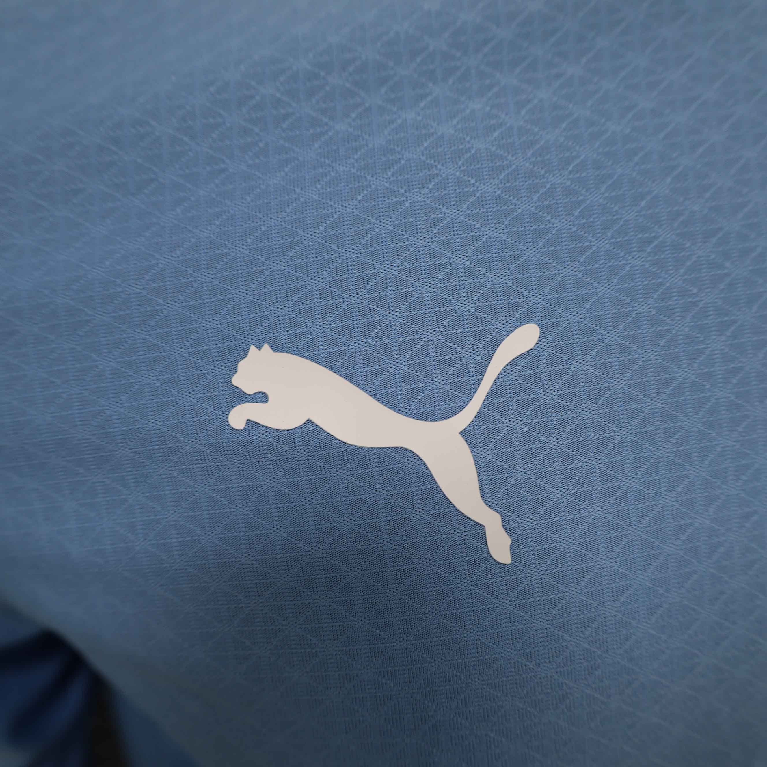 Manchester City Home Long Sleeve Football Jersey Shirt 2024/25 - Ujersey NHL