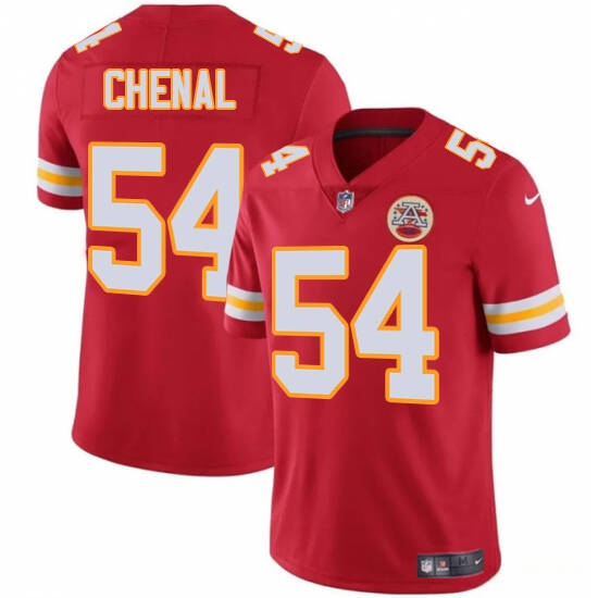 Women's Kansas City Chiefs #54 Chenal Chiefs Red 2024 F.U.S.E. Vapor Untouchable Limited Stitched Football Jersey - Ujersey