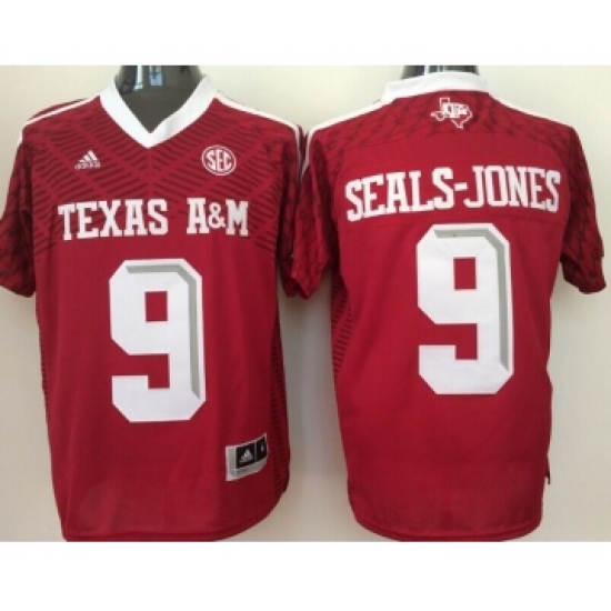 Texas A&M Aggies 9 Ricky Seals-Jones Red College Jersey - Ujersey