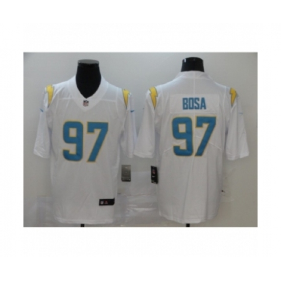 Los Angeles Chargers #97 Joey Bosa white 2020 Vapor Limited Jersey - Ujersey