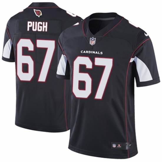 Men's Nike Arizona Cardinals #67 Justin Pugh Black Alternate Vapor Untouchable Limited Player NFL Jersey - Ujersey