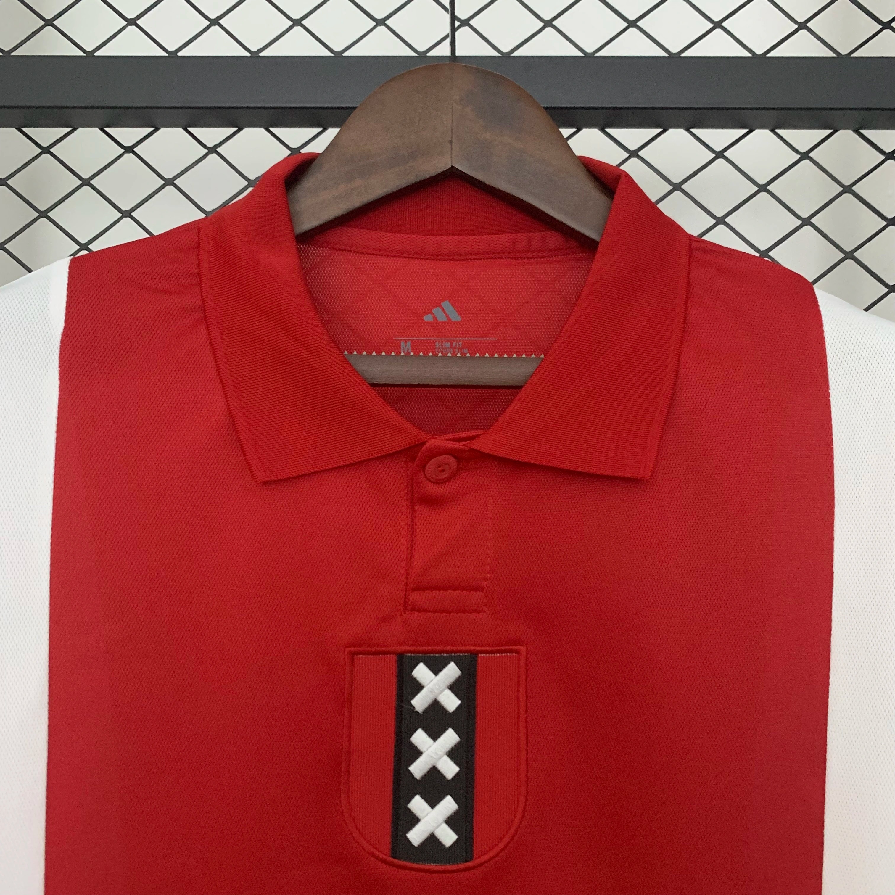 Ajax Football Jersey 125th Anniversary Custom Long Sleeve Shirt 2025/26 - Ujersey NHL