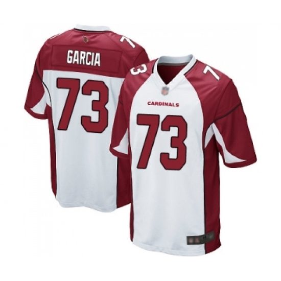 Men's Arizona Cardinals #73 Max Garcia Game White Football Jersey - Ujersey