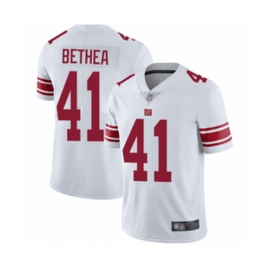 Men's New York Giants #41 Antoine Bethea White Vapor Untouchable Limited Player Football Jersey - Ujersey
