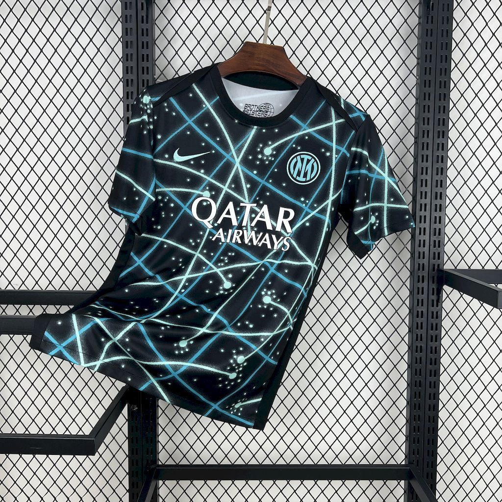 Inter Milan Soccer Jersey Training Custom Shirt 2025/26 - Ujersey