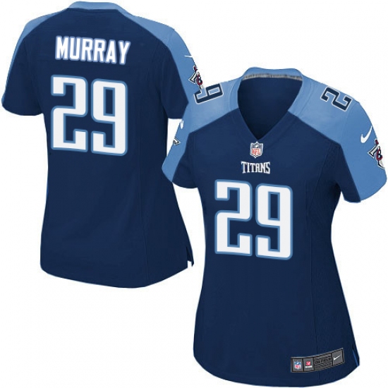 Women's Nike Tennessee Titans #29 DeMarco Murray Game Navy Blue Alternate NFL Jersey - Ujersey