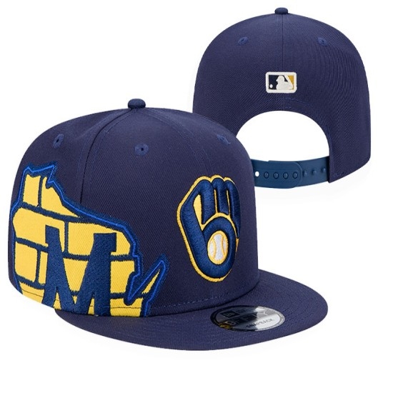 MLB Milwaukee Brewers Stitched Snapback Hats 2026.1-03 - Ujersey