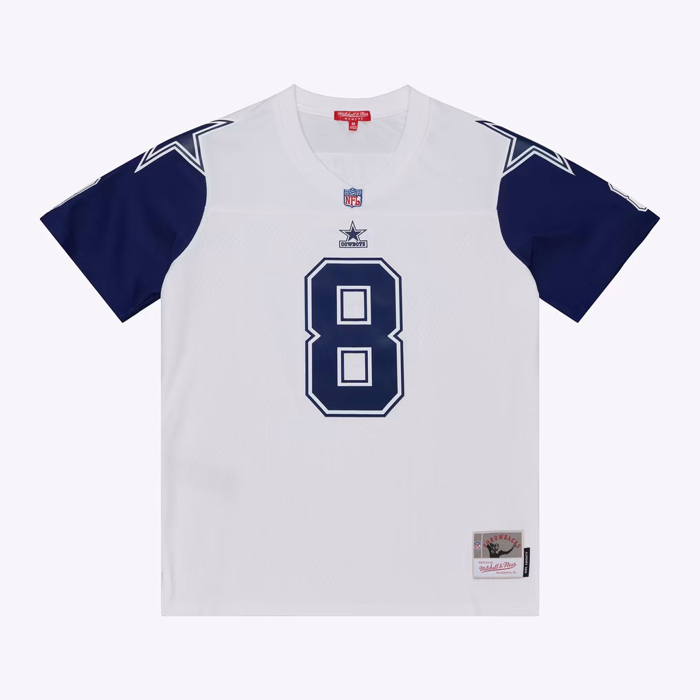 Women's Dallas Cowboys Troy Aikman Mitchell & Ness White 1994 Legacy Replica Jersey - Ujersey