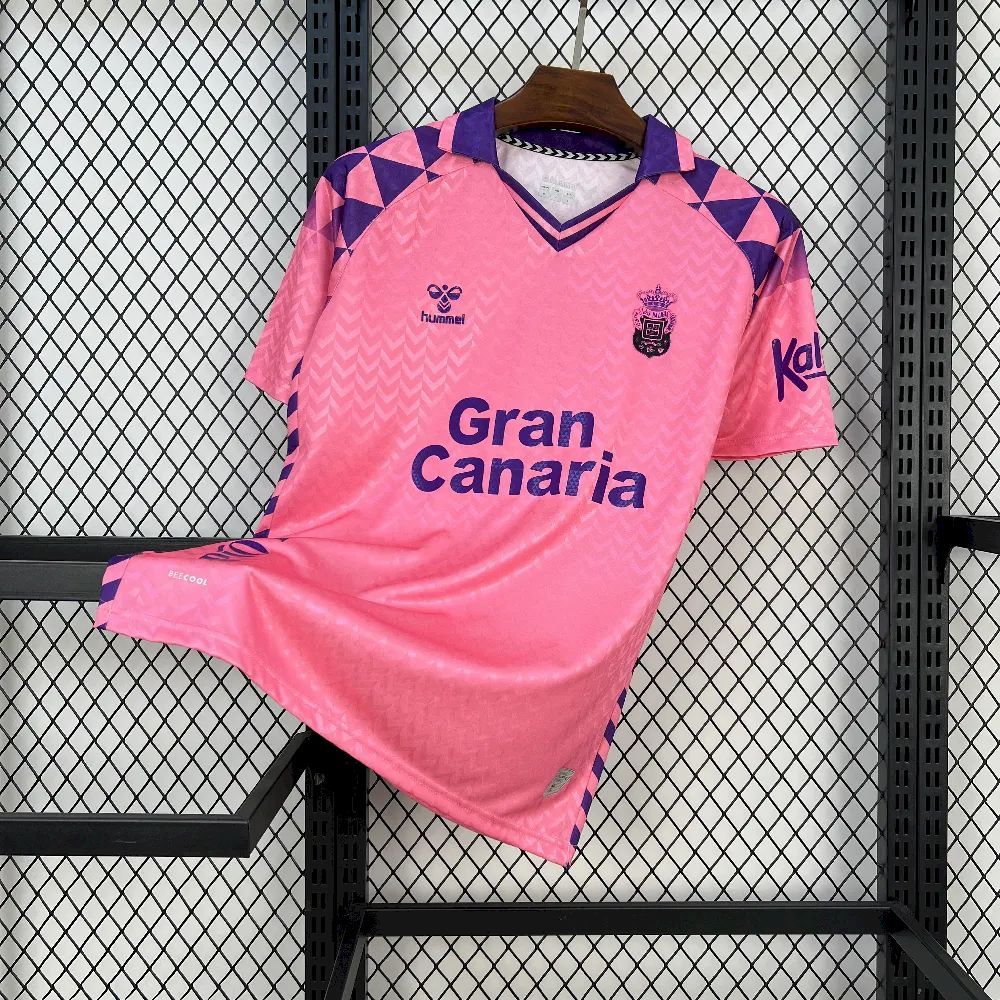 UD Las Palmas Soccer Jersey Pink Octorber Special Edition Custom Shirt 2024/25 - ujerseystore