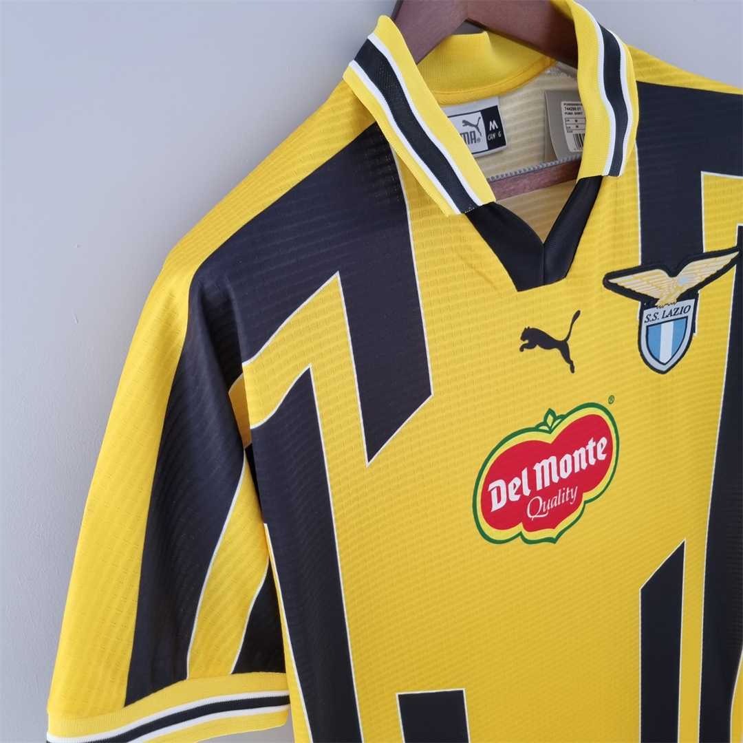 Lazio Retro Soccer Jersey Third Away Custom Shirt 1999/00 - Ujersey